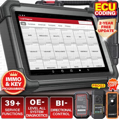 2024 Launch X431 IMMO PLUS Full System Diagnostic Scanner  Key Programming Tool