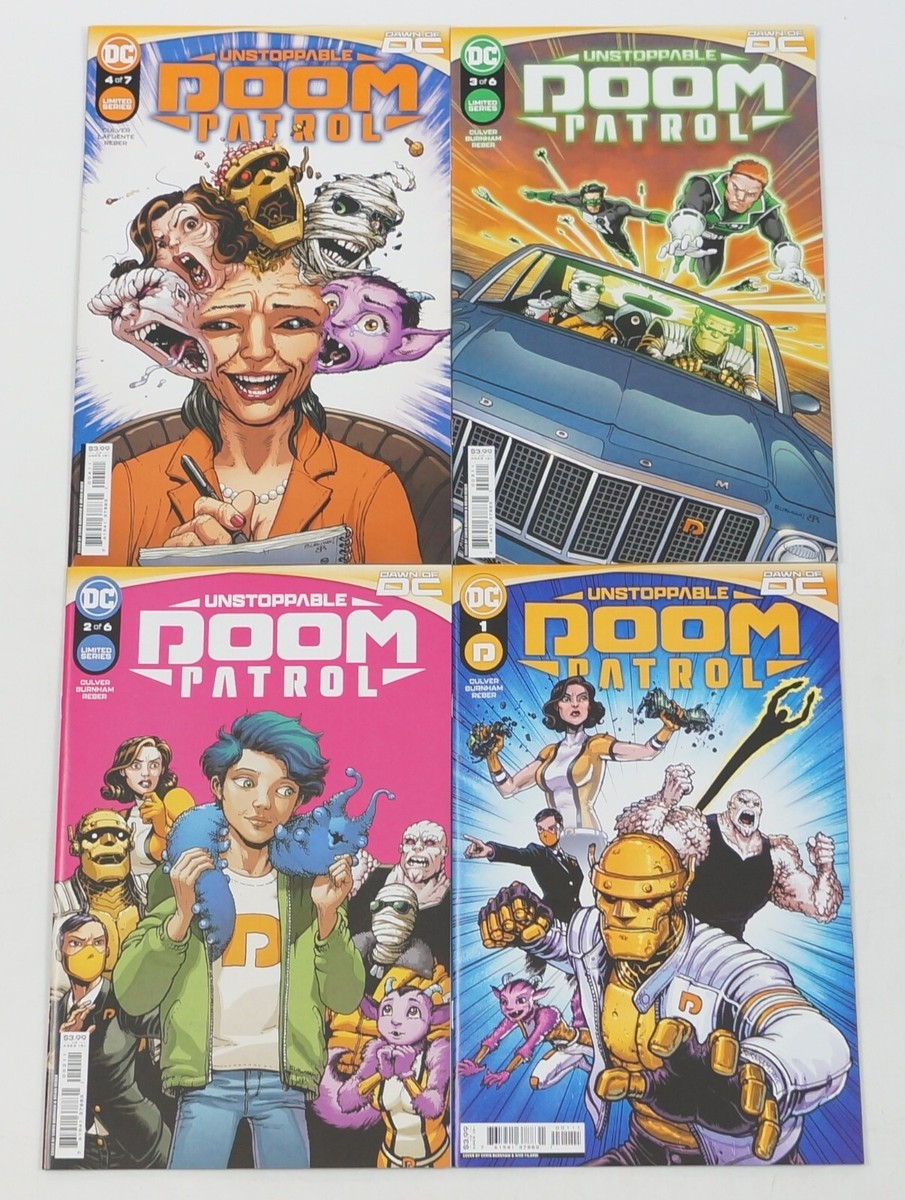Unstoppable Doom Patrol #1-7 VF/NM complete series Chris Burnham