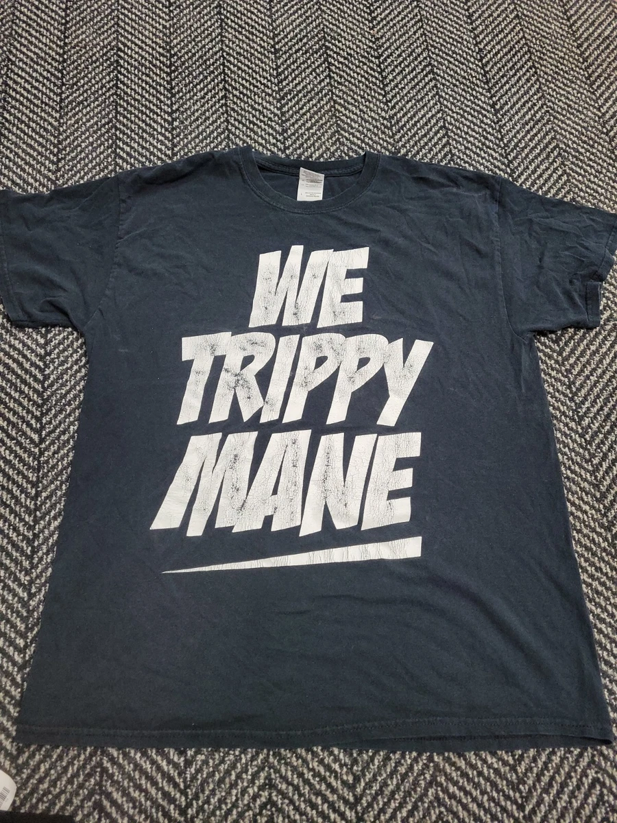 We Trippy Mane Juicy J rapper t shirt large (logo cracking everywhere) |  eBay