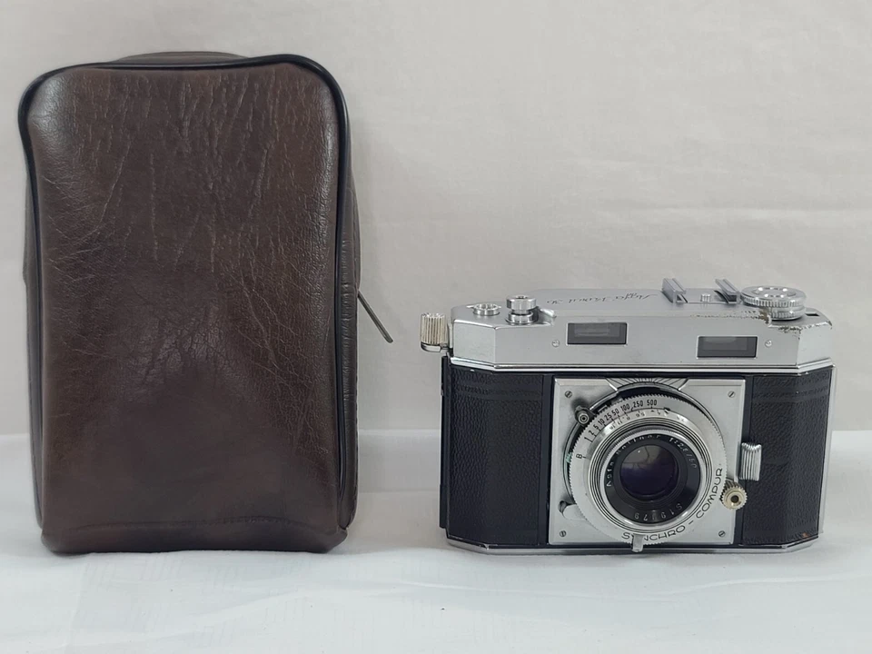 CÁMARA FOTOGRÁFICA AGFA KARAT 36 35 MM 50 MM 1:2,8 SOLINAR CON ESTUCHE - 🔥 ¡BONITA! Foto 2 de 4