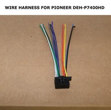 New Wire Harness for Pioneer DEH-P7400HD DEHP7400HD Car Stereo Receiver