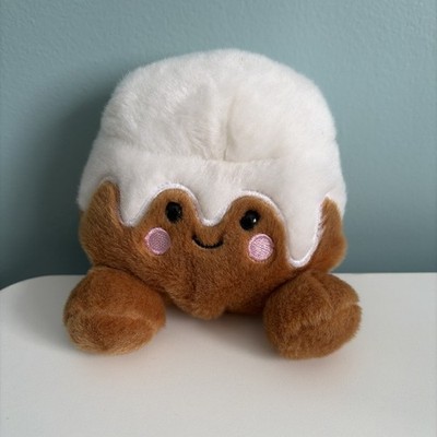 Aurora Palm Pals Cute Sugary Cinnamon Bun Roll 4'' Plush Stuffed Animal