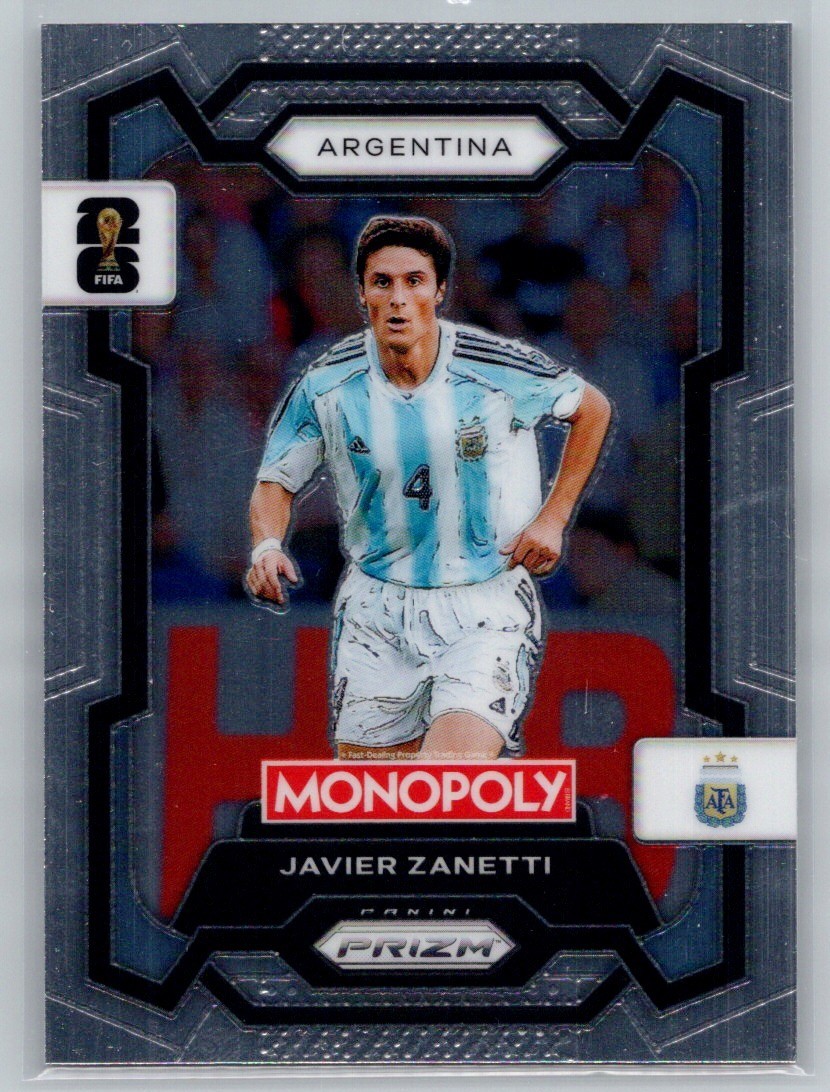 #1-100 2026 Panini Prizm Monopoly Fifa World Cup Base Set *Pick Your Player*