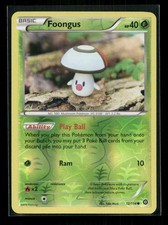 Foongus 12/114 Common Steam Siege Pokemon Reverse Holo NM