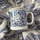Rose Harrington Fiat Mug Catholic Floral White Blue USA Faith Inspirational Gift — photo 10