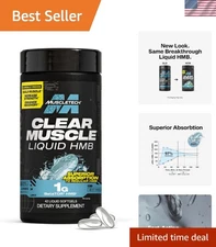 Highest Grade 1000mg HMB Liquid Softgels for Optimal Muscle Growth - 42 Count