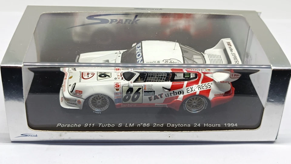 Porsche 911 Turbo S LM 1994 Wollek-Dupuy-Pareja-Barth 2nd 24 h Daytona Spark 43 - Imagen 2 de 4