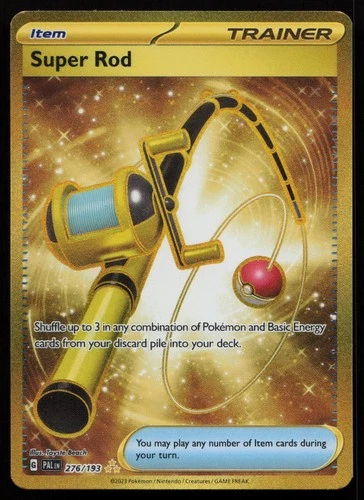 Super Rod 276/193 Hyper Rare Paldea Evolved Pokemon English NM