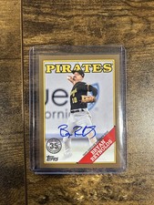 2023 Topps Bryan Reynolds Autograph Gold /50 Update Series 1988 Style