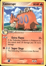 23/106 Camerupt NM Uncommon EX Emerald on eBay