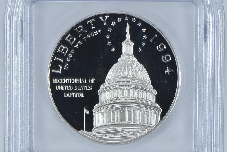 1994-S Capitol Commemorative Silver Dollar PR70 DCAM ICG *6893 - Image 3 of 4