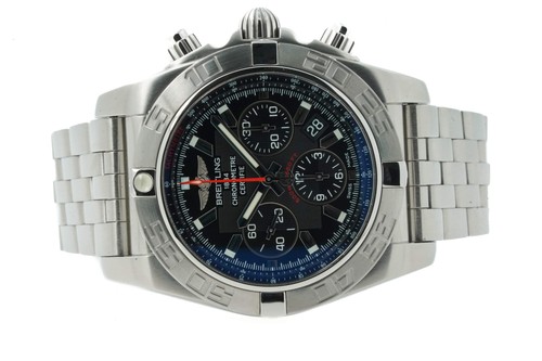 Breitling Chronomat 44 Flying Fish 44mm Black Dial AB011010/BB...