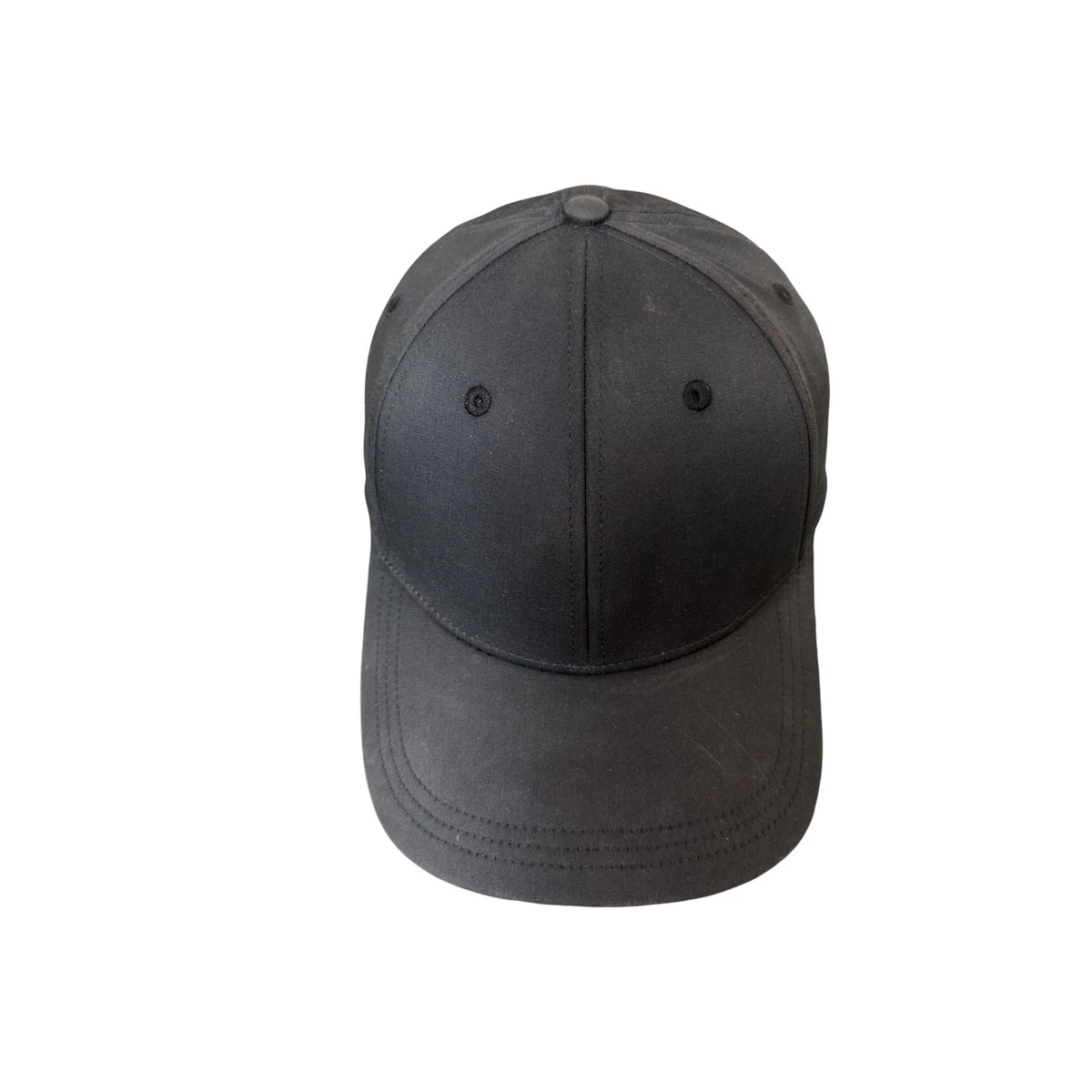 Lululemon Cap OS Adults Black Adjustable Stretch Fabric Athletic Hat Lululemon Black Hats for Men for sale | eBay main image 4
