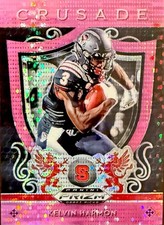 2019 Panini Prizm Draft - Kelvin Harmon Crusade Pink Pulsar Prizm #14 NC State