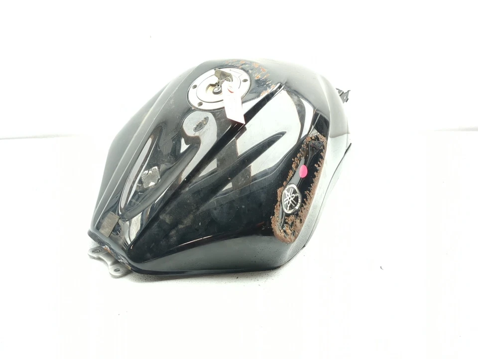 06-08 Yamaha YZF-R6S YZF R6 tanque de combustible de gasolina depósito de gasolina con tapa SIN LLAVE Foto 3 de 4