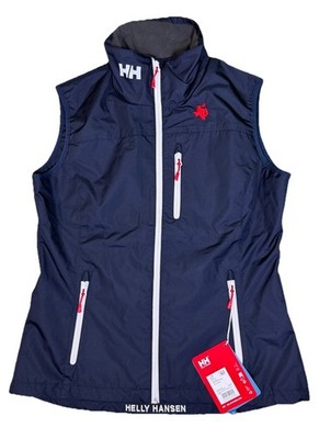 Helly Hansen Women Crew Vest Windproof Sailing Navy Size Large