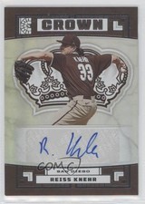 2022 Panini Capstone Crown Reiss Knehr #C-RK Auto 0xl5