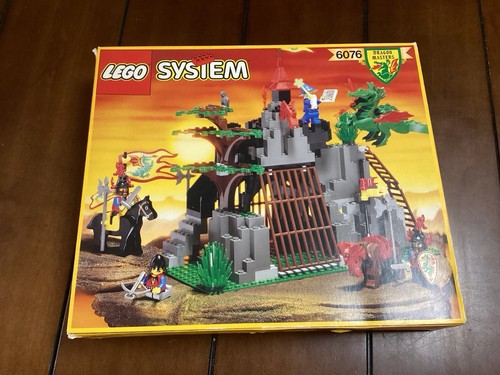 Lego System: Dragon Knights - Dark Dragon's Den 6076 - 1993 complete