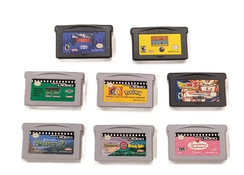 8pc Nintendo Gameboy Advance Video & Video Game Lot