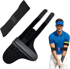 Golf Wrist Correction Trainer, Golf Wrist Training Aid with Golf Swing Band