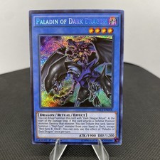 Yugioh Paladin of Dark Dragon DRL2-EN018 1. Edition Secret Rare EXZ