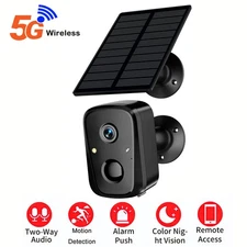 Sansco Solar Wireless Home SecurityCamera 4MP WIFI 2-Way Audio
