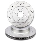 Front Brake Rotors Discs For Saturn SC1 SC2 SL1/2 SW1/2 Slotted Drilled 2 Pcs