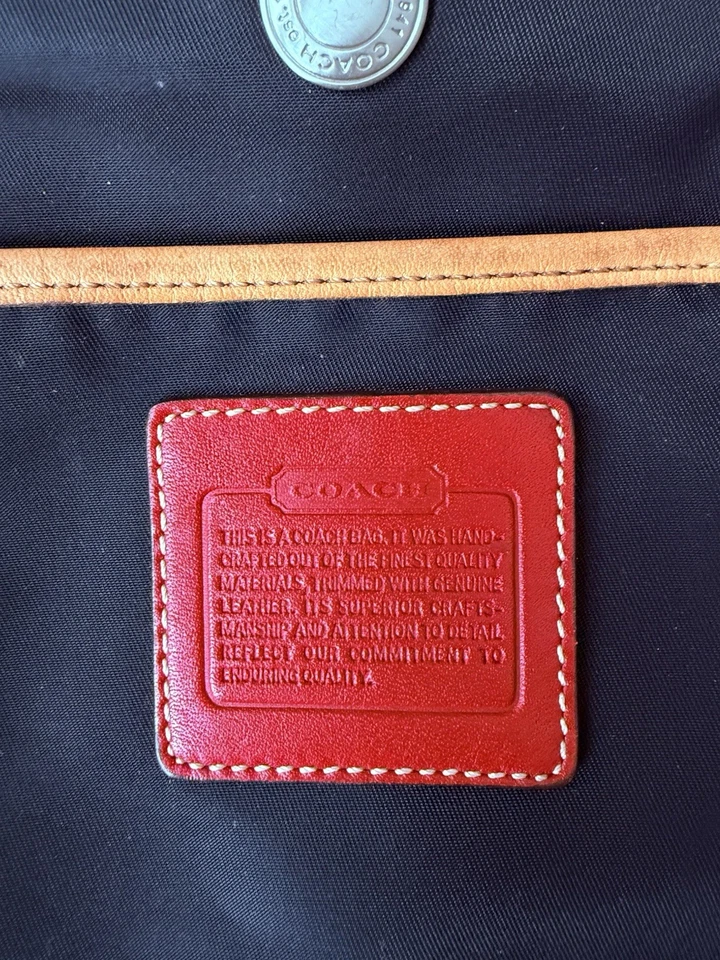 COACH Editors Field 托特包 A3K-5095 - 超级罕见限量版,可扩展! 复古 — 第 2/4 张图片