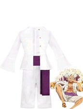 ONE PIECE Monkey D. Luffy Anime Cosplay Costume Outfit Halloween Costume