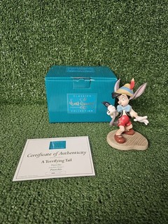 WDCC Pinocchio A Terrifying Tail Limited Edition Figurine Box COA 443/1500 Mint