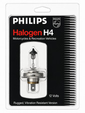 Phillips Halogen H4 Bulb Motorcycles Recreation Vehicles 12v 6055w 1234299 Phillips Halogen H4 Bulb Motorcycles Recreation Vehicles 12v 6055w 1234299