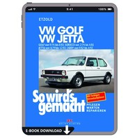 VW Golf 1 Typ 17 1974-1983 So Wird's Gemacht Reparaturanleitung E-Book PDF