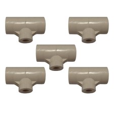 5 Water Drinker 1/2" PVC Fitting for Waterer Cups or Nipples for Chicken/Poultry