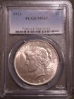 1923 PCGS MS63 Peace Silver Dollar