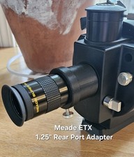 Meade ETX Telescope 1.25 Rear Port Adapter (E...
