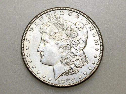 1900-P $1 MORGAN SILVER DOLLAR CH/GEM BU