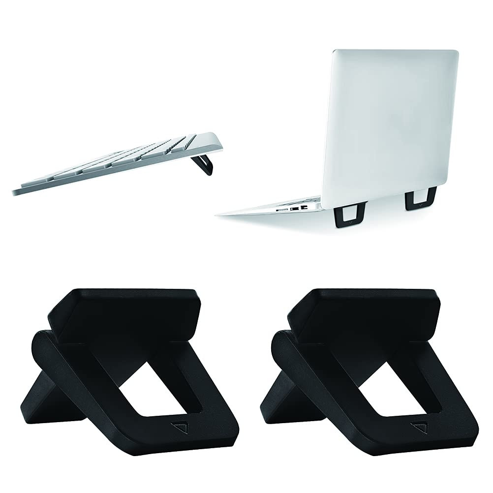 Foldable Invisible Self-Adhesive Mini Laptop Stand Portable Computer Riser