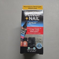 Max Strength Fungi Nail Anti-Fungal Spray. Cure/Prevent Athlete  s Feet 1 Fl.Oz