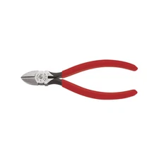 Klein Tools Diagonal Cutters 6 Inch Tapered Nose Spring Loaded Pliers