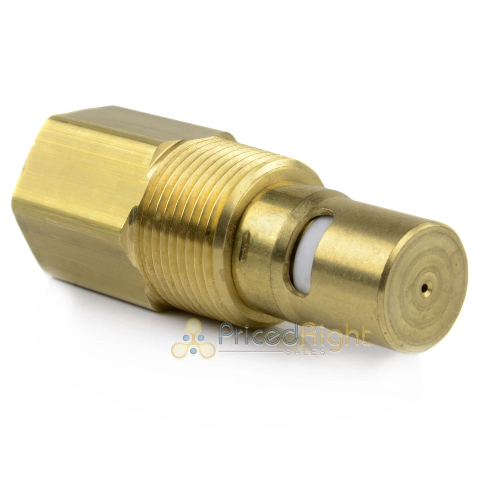 1" Male NPT X 3/4" Female NPT Air Compressor In Tank Check Valve Brass - Image 3 of 4