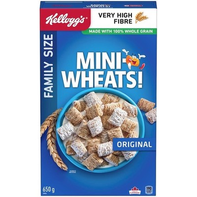 Kelloggs Mini Wheats Mini Wheat Frosted Cereal