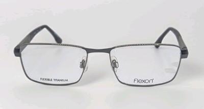 NEW FLEXON E1111 033 LATTITUDE GUN AUTHENTIC DESIGNER FRAMES EYEGLASSES 54-17