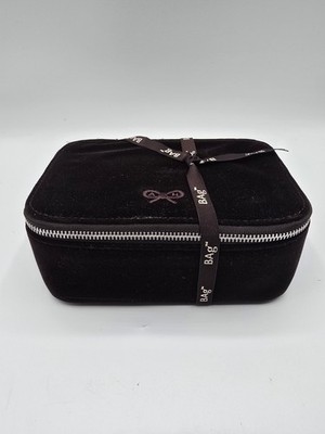 Vintage Anya Hindmarch Velvet British Airways First Class Amenity Kit - Neu