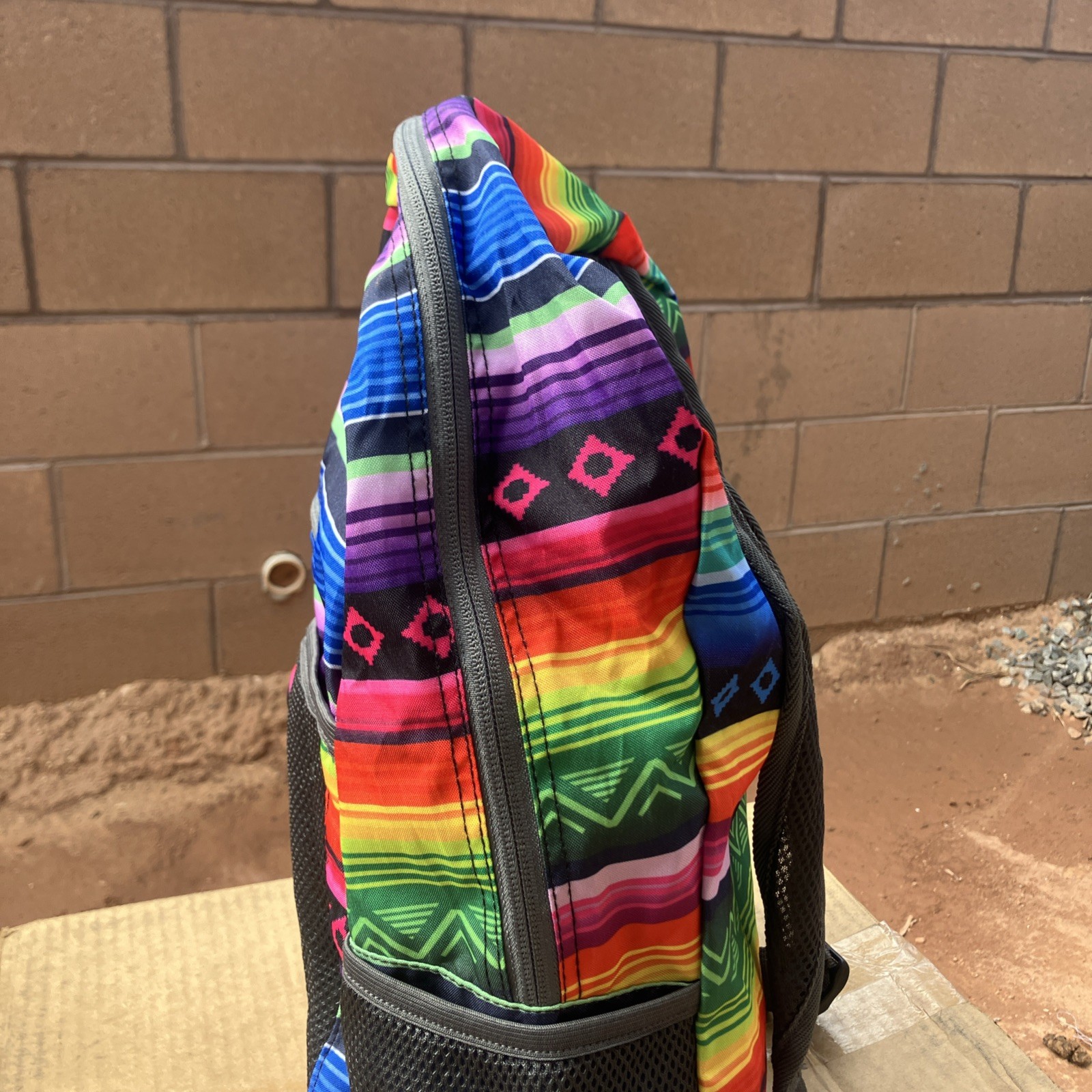 Wilcor Be Outdoors 17L Backpack Southwestern Aztec Geometric 