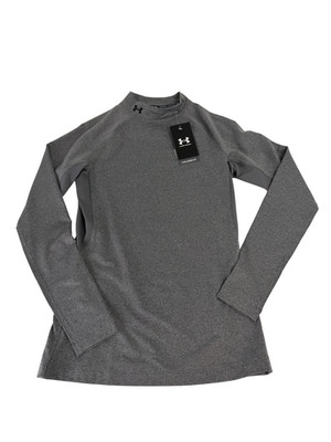Under Armour Ladies Base Layer Top L/S ColdGear Compression Mock Neck Size M NWT