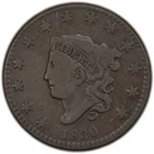Photo of a 1830-P Large Cent from an eBay sale