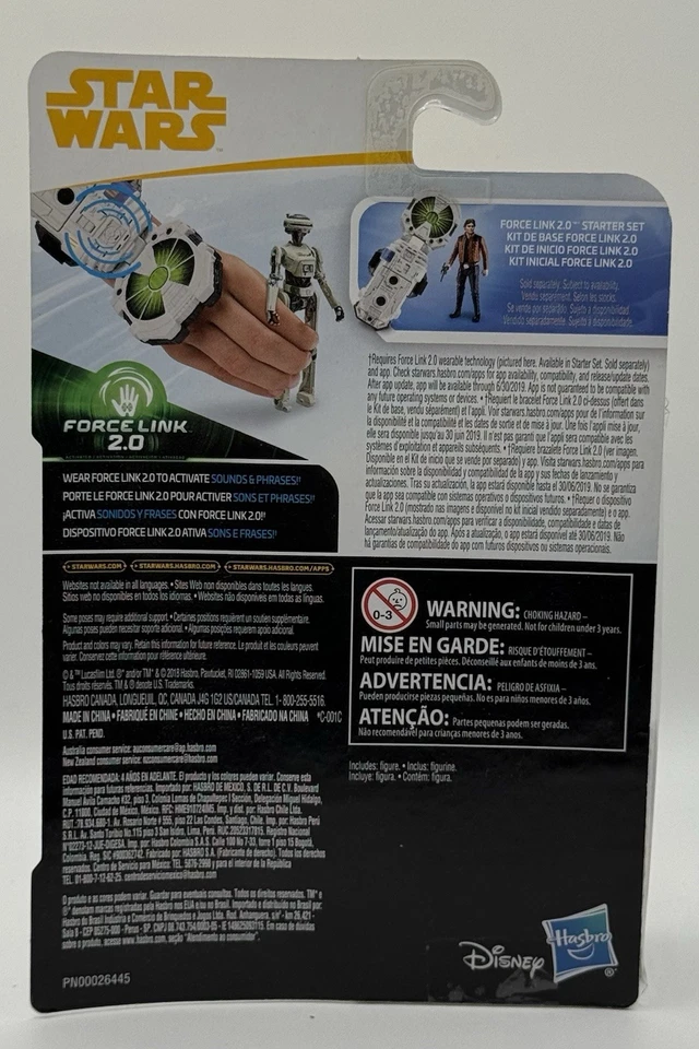 Star Wars Solo Story: L3-37 Lando's Droid (3.75” Figure NEW NIB) Force Link 2.0 - Image 2 of 2