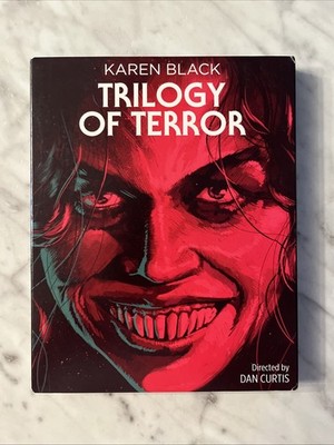 Trilogy of Terror (Kino Blu Ray w/ Booklet & Slipcover, 1975) - RARE OOP