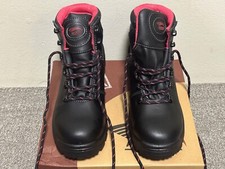 Avenger Botas de Trabajo Mujer Impermeables A8124 Builder ST Talla 8 Ancho Negro Rosa