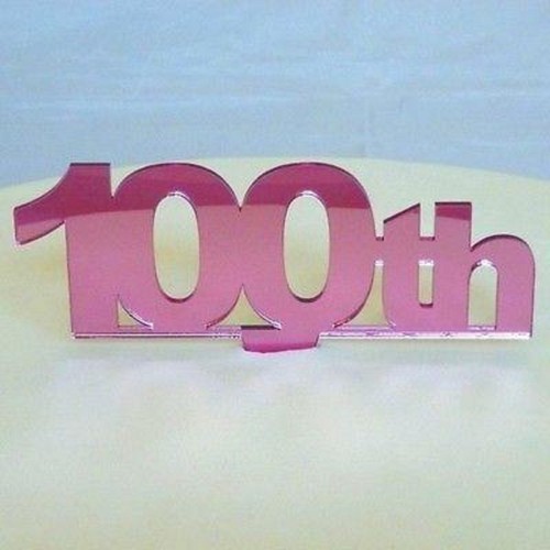 Birthday Any Age Cake Toppers - Many Sizes/Colours/Bespoke fonts - Picture 2 of 11
